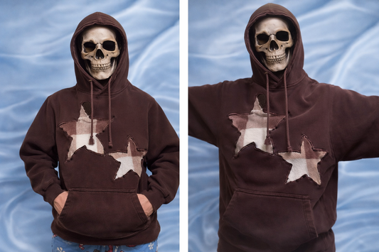 1 of 1 fleece star hoodie
